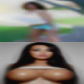 Nude hairy women park
