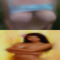 Very short nude woman